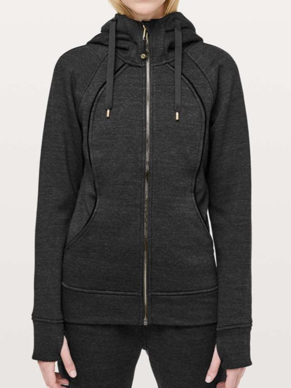 Lululemon Scuba Hoodie *Plush
Heathered Core Black / Black 10